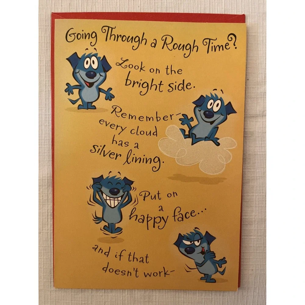 Assorted Greeting Cards Bundle Thinking of You Sympathy Get Well 4 Pack